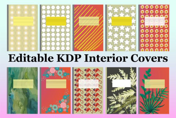 Download Editable KDP Interior Cover for Notebook - Kdp interior Collection