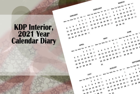 Download KDP Interior, 2021 Year Calendar Diary - Kdp interior Collection