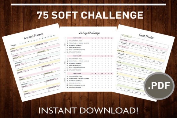 Download Printable 75 Soft Challenge - Printable Collection