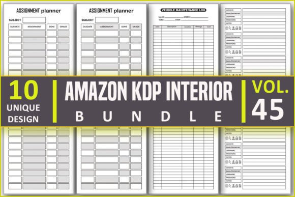 Download Low Content KDP Interior Bundle - Kdp interior Collection