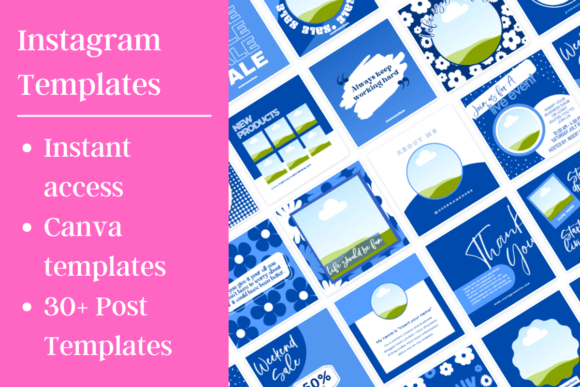 Download Social Media Instagram Canva Templates - Templates Collection