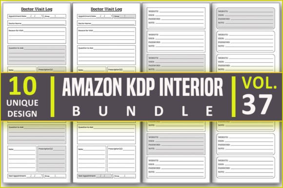 Download Low Content KDP Interior Bundle - Kdp interior Collection