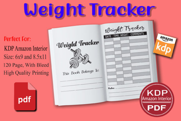 Download Weight Tracker | KDP Interior - Kdp interior Collection