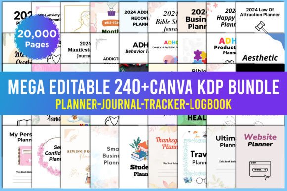 Download Mega Editable 240+ KDP Interior Bundle - Kdp interior Collection