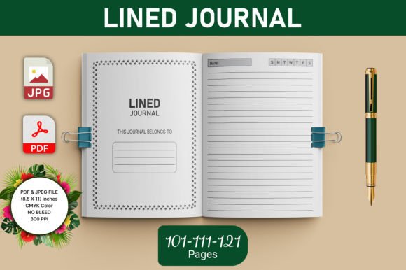 Download Lined Journal for KDP Interior - Kdp interior Collection