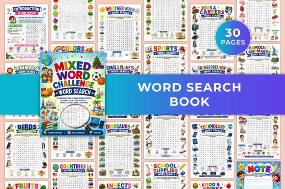 Download Word Search Book KDP Interiors Graphic - Kdp interior Collection