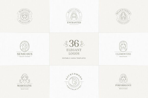 Download 36 Elegant Logo Templates | Canva - Templates Collection