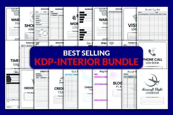 Download Best Selling Planner Bundle KDP Interior - Kdp interior Collection