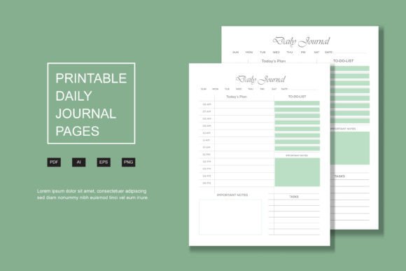 Download Daily Journal, Kdp Interior Pages - Kdp interior Collection