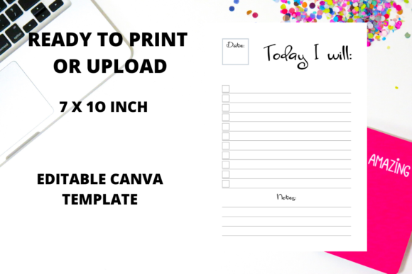 Download To Do List KDP Interior Canva Template - Kdp interior Collection