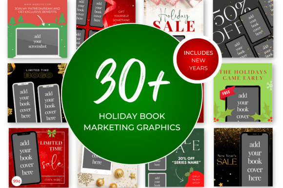Download Holiday Book Marketing Canva Templates - Templates Collection