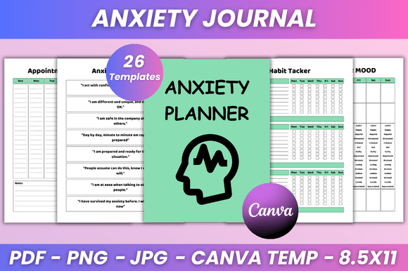 Download Anxiety Journal Kdp Interior - Kdp interior Collection