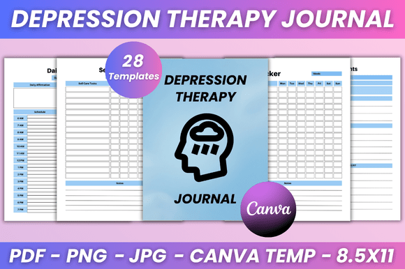 Download Depression Therapy Journal Kdp Interior - Kdp interior Collection