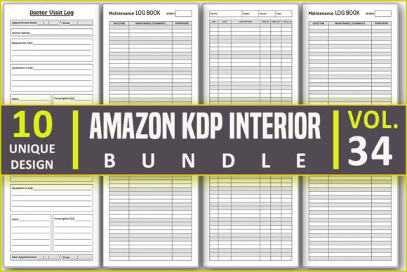Download Low Content KDP Interior Bundle - Kdp interior Collection
