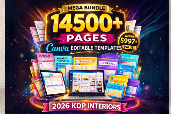 Download 14500+ Canva Editable KDP Interiors 2026 - Kdp interior Collection