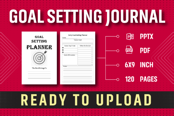 Download Goal Setting Journal -KDP Interior - Kdp interior Collection