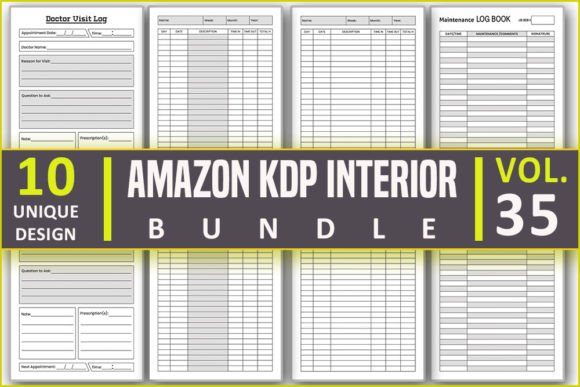 Download Low Content KDP Interior Bundle - Kdp interior Collection