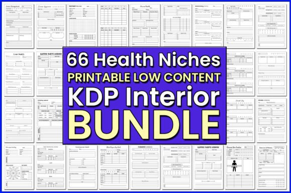 Download 66 Printable Low Content KDP Interior Bu - Printable Collection