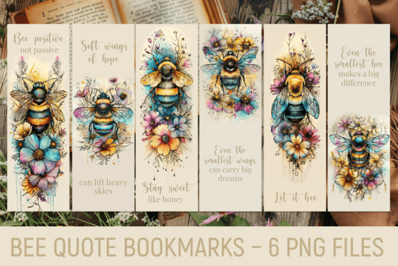 Download Bee Quote Bookmarks – Printable Set - Printable Collection