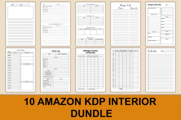 Download 10 KDP Interiors Bundle. - Kdp interior Collection