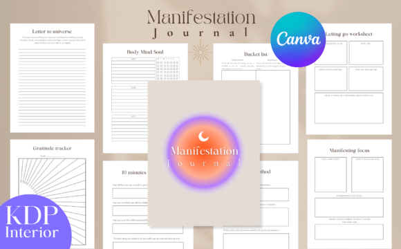 Download Manifestation Journal KDP Interior PLR - Kdp interior Collection