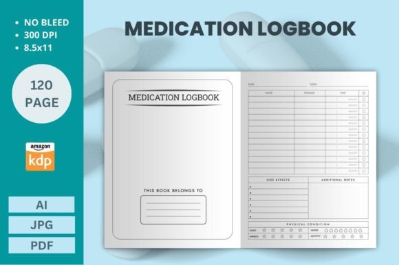 Download Medication Tracker Kdp Interior - Kdp interior Collection