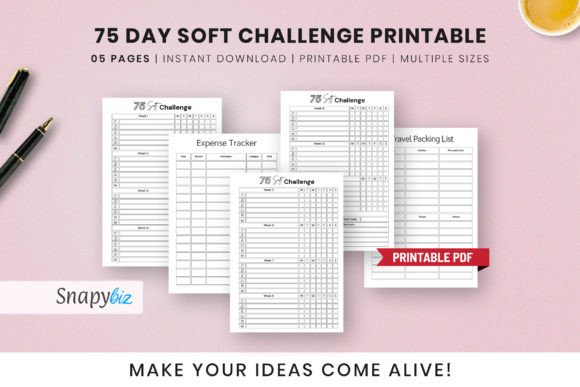 Download Printable 75 SOFT Challenge Free - Printable Collection