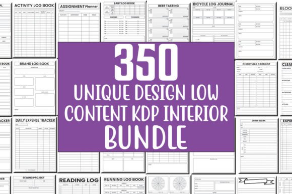 Download Low Content KDP Interior Bundle - Kdp interior Collection