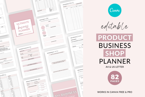 Download Business Planner Templates Canva - Templates Collection