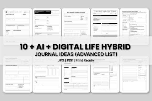 Download AI Logbook Bundle KDP Interior - Kdp interior Collection