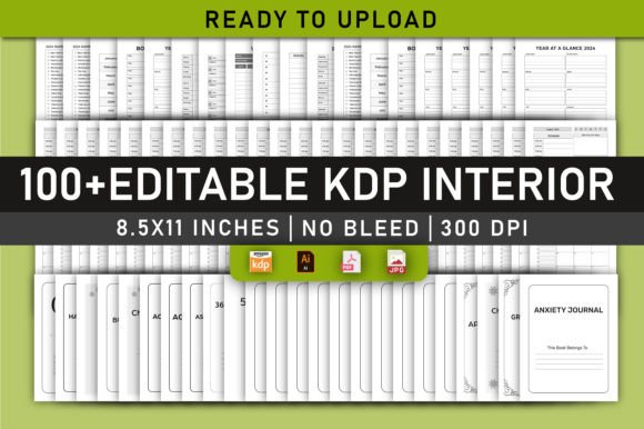 Download 100+ Editable KDP Interior - Kdp interior Collection