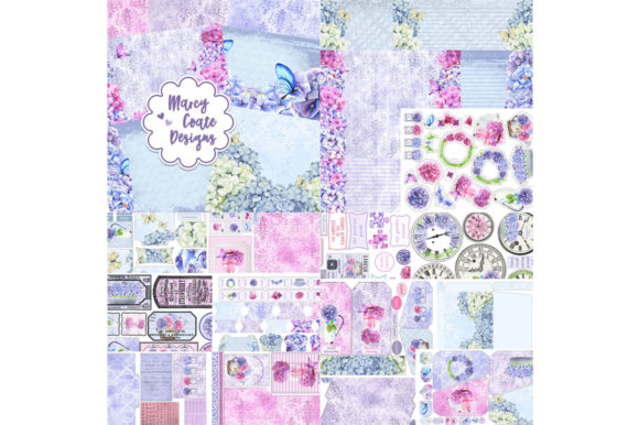 Download Hydrangeas Printable Journal &amp; Craft Kit - Printable Collection