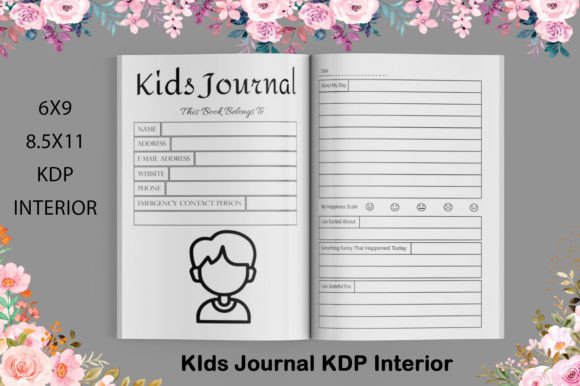 Download Kids Journal KDP Interior - Kdp interior Collection