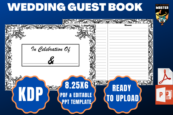 Download Wedding Guest Book (KDP Interior) - Kdp interior Collection