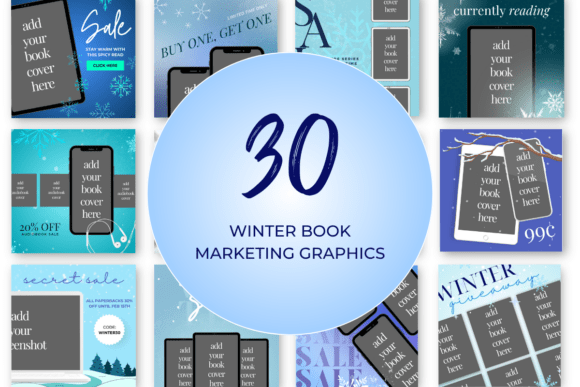 Download Winter Book Marketing Canva Templates - Templates Collection