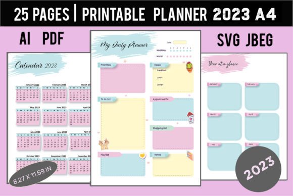 Download Printable Planner 2023 - Printable Collection