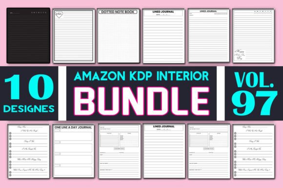 Download Low Content KDP Interior Bundle - Kdp interior Collection