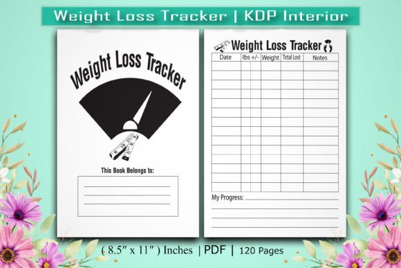 Download Weight Loss Tracker | KDP Interior - Kdp interior Collection