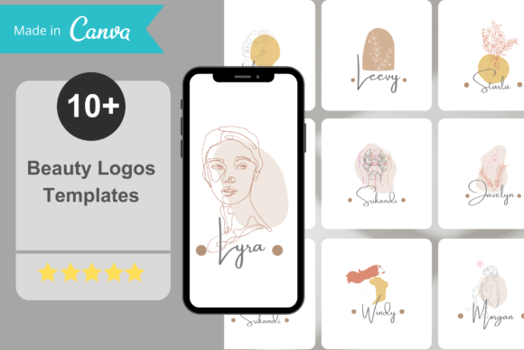 Download Aesthetic Beauty Logo - Canva Templates - Templates Collection